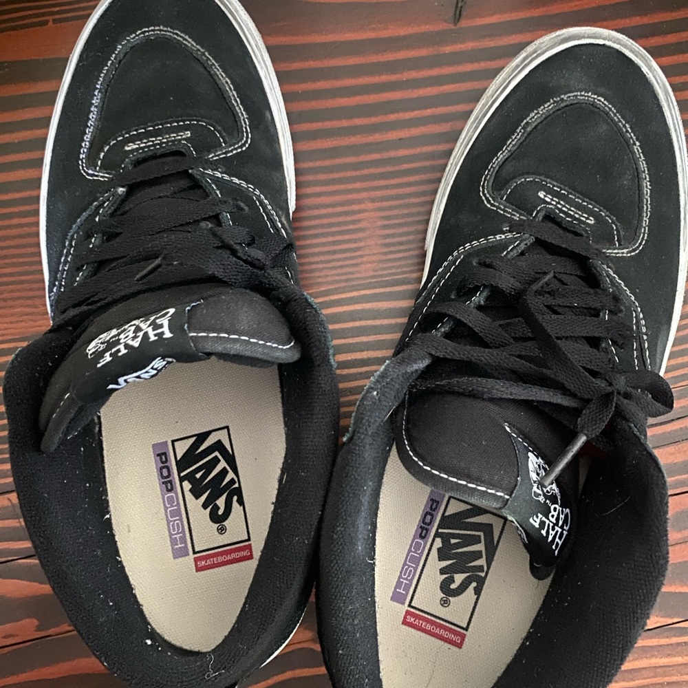 Vans half cabs mens 10.5